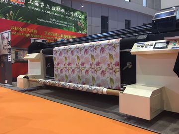 Mesin Digital Printing Tekstil Berkecepatan Tinggi Mode Warna CMYK Ganda