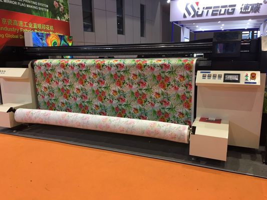 Plotter Kain Industri Format Besar Kecepatan 37 Sampai 120sqm / Jam Pemanasan Cepat