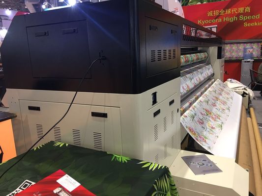 Plotter Kain Industri Format Besar Kecepatan 37 Sampai 120sqm / Jam Pemanasan Cepat