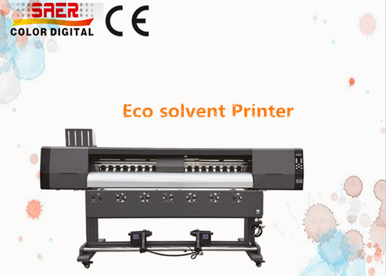Printer Solvent Ekologi Profesional / Plotter Untuk Iklan Sticker Vinyl
