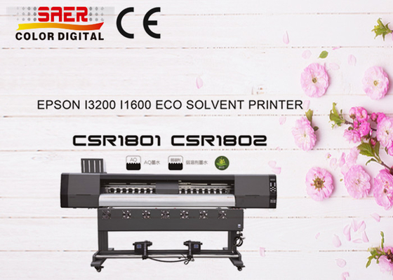 High Speed PVC Vinyl Eco Solvent Printer / Inkjet Plotter Untuk Banner Vinyl