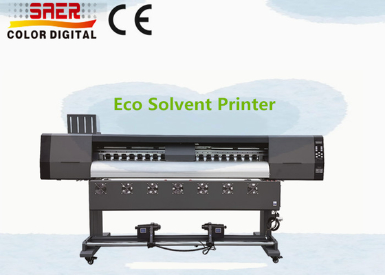 Eco-solvent Printer dengan resolusi tinggi Vinyl Banner Printing Machine