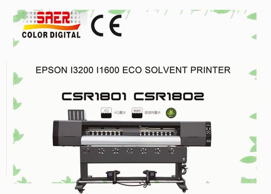 Eco Solvent Printer 4 Color Can Printer 1.8m Ukuran untuk Light Box Iklan