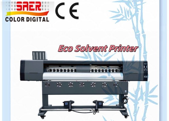 Eco Solvent Printer Machine Tarpaulin / Flex Banner / Vinyl Printing Machine Printer Inkjet Berkecepatan Tinggi