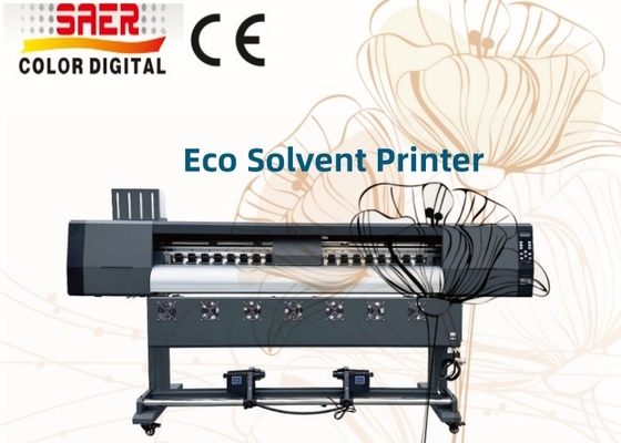 Wide Format Outdoor Advertising dan Indoor Banner Car Sticker Eco Solvent Mesin