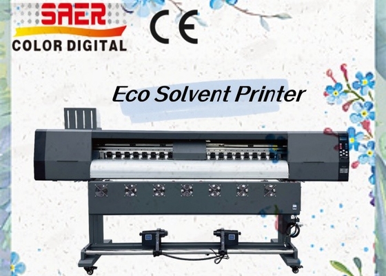 Mesin cetak multifungsi poster stiker vinyl iklan inkjet eco printer pelarut