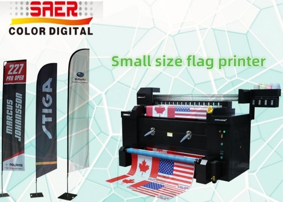 Mesin Pencetakan Bendera Inkjet Digital Warna Penuh untuk Membuat Bendera Pabrik Manufaktur