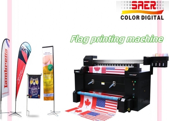 1.2M I3200 Kepala Sublimasi Pewarna Percetakan Langsung Digital Mesin Pencetak Bendera Tekstil