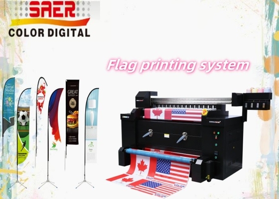 Mesin Pencetakan Bendera Sublimasi dengan Resolusi Tinggi