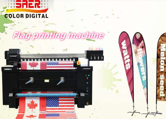 Bendera promosi bisnis iklan mesin percetakan tekstil flexographic