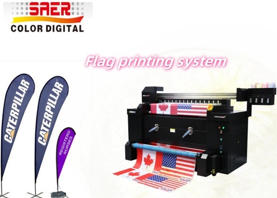 Mesin Pencetakan Tekstil Digital Nylon Kain Printer Inkjet Sublimation Dye Printer Bendera Polyester