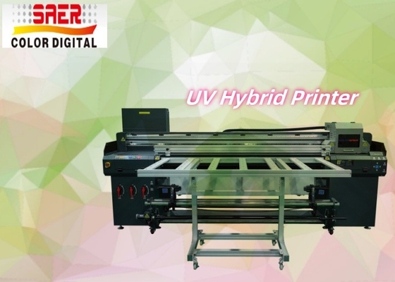 SAER Super Diskon Format Besar Roll to Roll & Flatbed UV Hybrid Printer