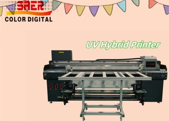 Printer Ultraviolet Outdoor dan Indoor Format Besar Roll to Roll & Flatbed Hybrid