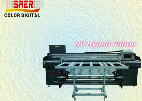 Multicolor Digital Printing Plotter Roll To Roll Dan Flatbed UV Inkjet Printer