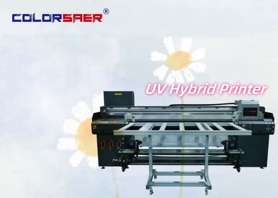 1.8m 6ft Lebar Gulung Untuk Gulung Dan Flatbed UV Hybrid Printer Multicolor Warna