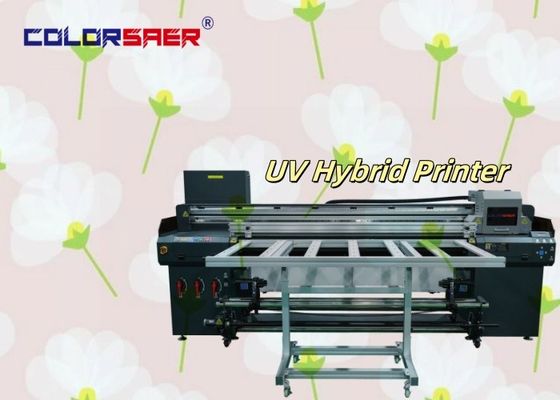 Digital 180cm desain baru UV plotter Roll untuk roll dan Flatbed UV Hybrid Printer