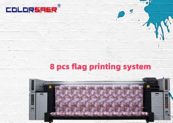 Mesin Cetak Inkjet Tekstil / Kain Sublimasi Pewarna Ukuran Besar Pabrik Shanghai