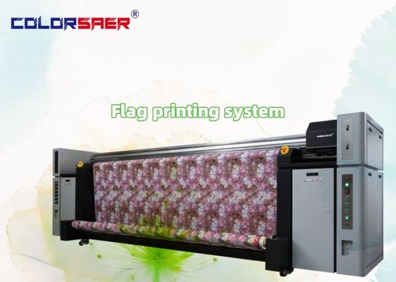Mesin Pencetakan Tekstil Digital Bendera Polyester Inkjet Dye Sublimation Printer