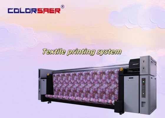 8 pcs Mesin Percetakan Digital Berkecepatan Tinggi untuk Kain Tekstil dengan Pompa Nozzle Printer