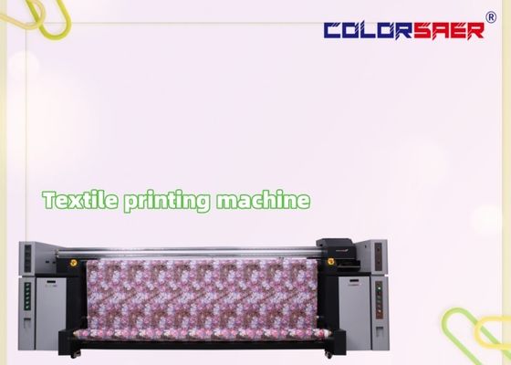 Color SAER All In One 8 Pcs I3200 Kepala Inkjet Printer Roll To Roll Mesin Pencetakan Kain