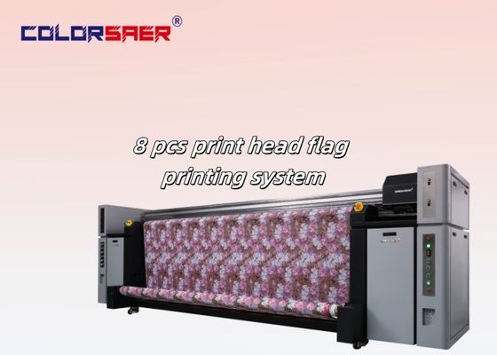 Mesin Cetak Tekstil Katun & Poliester Roll to Roll Format Besar All in One Buatan China