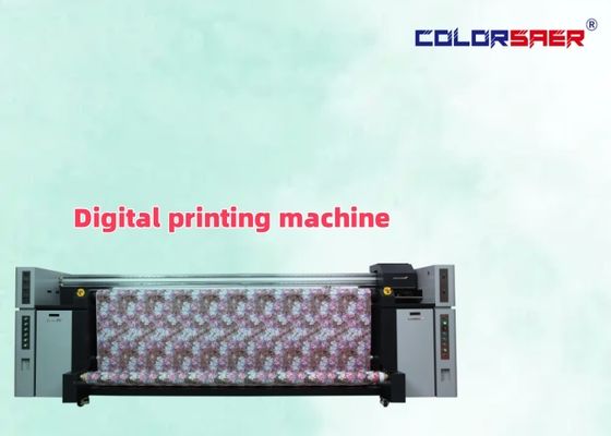 Mesin Cetak Tekstil Otomatis Presisi Tinggi 3.2 Meter Printer Sublimasi Baru Dengan 8 Kepala Cetak