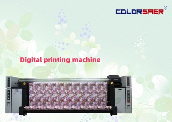 Direct Sublimation Flag Banner Printer I3200 Print Head Mesin Pencetakan Polyester & Katun Digital