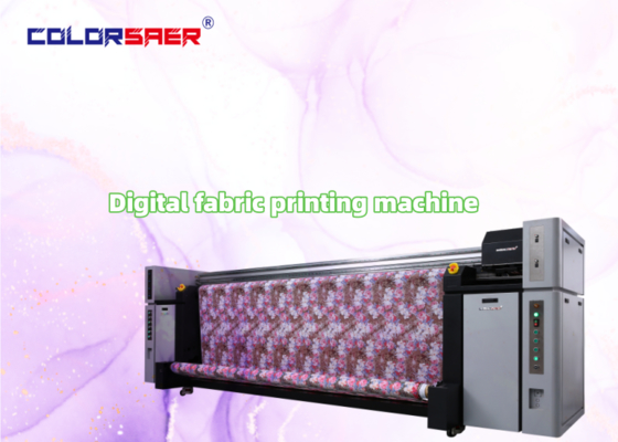 Direct Sublimation Flag Banner Printer I3200 Print Head Mesin Pencetakan Polyester & Katun Digital
