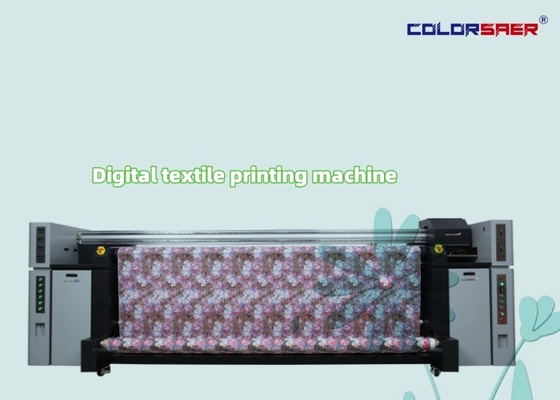 Mesin Cetak Tekstil Presisi Tinggi 3200mm Printer Sublimasi Baru dengan 8 Kepala Cetak