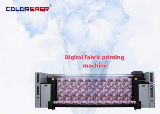 3.2m Multicolor Digital Fabric Printer dengan Sublimation Ink