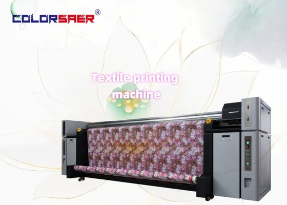 SAER 3.2m Printer Kain Digital Multicolor dengan Perangkat Lunak ONYX