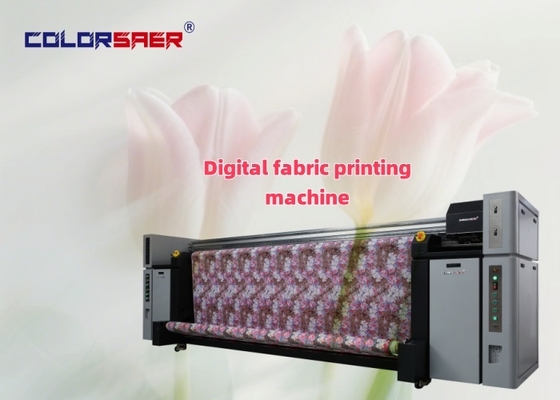 Printer Kain Digital 3.2m dengan Pemanas - Tinta Sublimasi CMYK