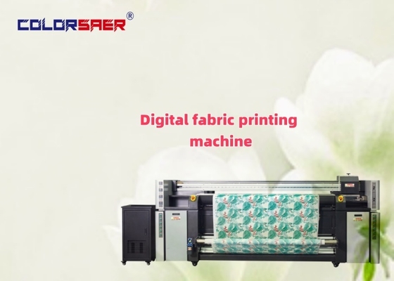 Printer Sublimasi Kain Digital Roll to Roll I3200 Sistem Cetak Tekstil Otomatis