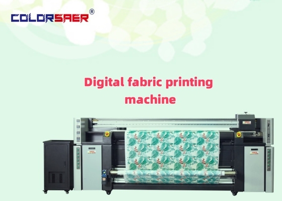 Printer Sublimasi Format Besar 4pcs I3200 Kepala untuk Polyester dan Kain Katun Mesin Pencetakan