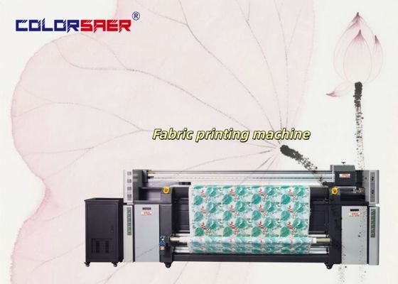 Mesin Printer Sublimasi 2m Digital Format Besar dengan Kepala Cetak I3200 pada Kain Polyester dan Katun