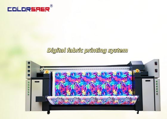 COLOR SAER Printer Sublimasi Langsung ke Tekstil I3200 Kepala untuk Tampilan Tembok Bendera/Banner