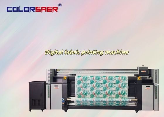 Printer Digital Tekstil DPI Tinggi Langsung ke Kain dengan Pemanas Plotter All-in-one untuk Kain Katun & Poliester