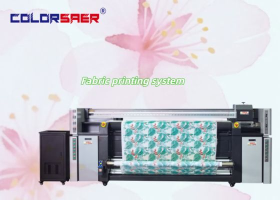 Brand New Kualitas Tinggi Multifunctional Inkjet Printer Format Besar Polyester Digital dan Mesin Pencetakan Kapas