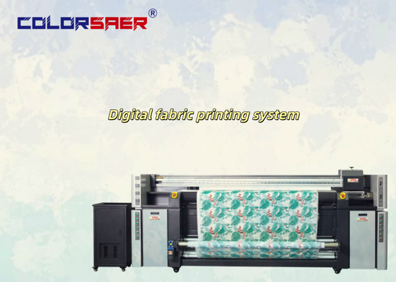 Direct to Fabric High Speed Roll to Roll Printer with Far Infrared Heater All-in-oneTextile Digital Printing Sytem