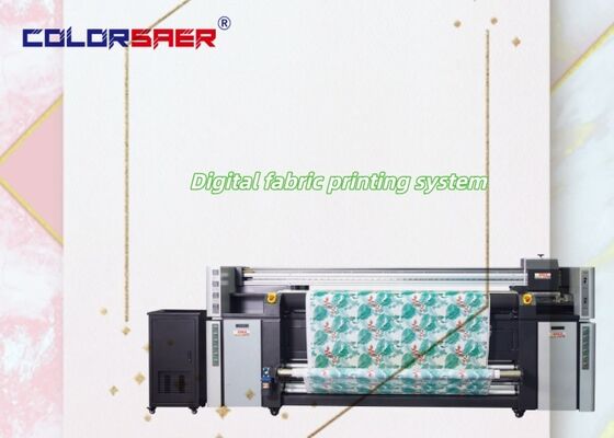 SAER 2000mm atau 3200mm Sublimasi Kain Printer untuk kapas dan polyester kain Roll untuk Roll Sublimasi Printer Mesin
