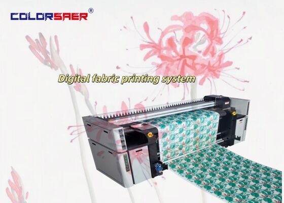SAER High DPI Layanan Purna Jual Sangat Baik Printer Tekstil Inkjet Multifungsi Plotter Roll to Roll