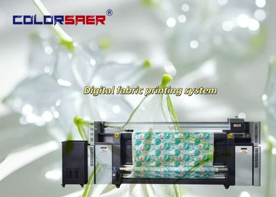 Pabrik Harga Kompetitif Roll to Roll Sublimation Printer 4 & 8 Print Heads Sistem Pencetakan Tekstil