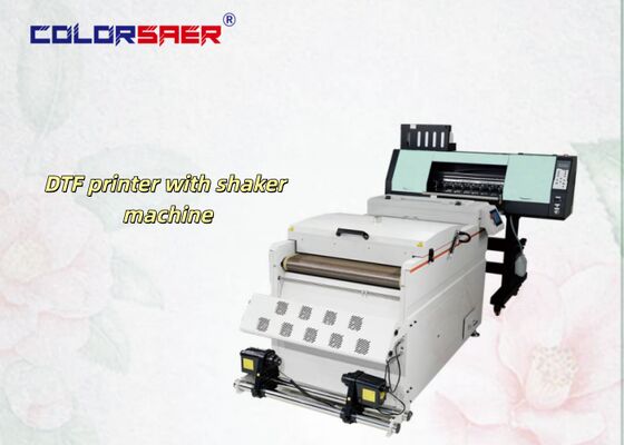High Speed DTF dengan Shaker Powder All-in-one Machine DTF Inkjet Printer Pet Film