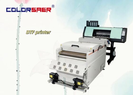Printer DTF Kecepatan Tinggi Lebar Cetak 60cm All-in-one Printer DTF Pakaian Printer DTF Industri Film PET