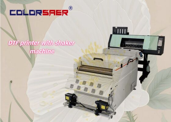 DTF Printer 60cm A3 PET Film Printer T-shirt DTF Mesin Pencetakan Dengan Mesin Shaking Powder
