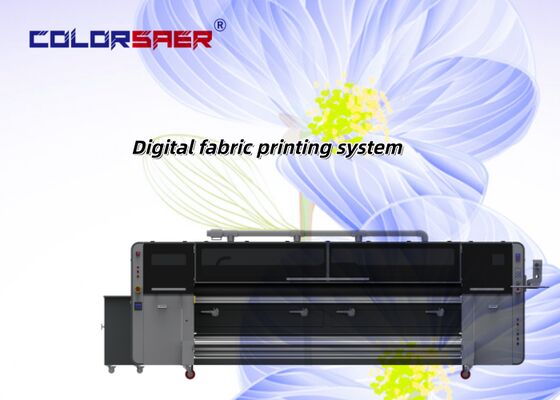 China Produsen Profesional Format Besar Roll to Roll Digital Fabric / Tekstil Printer untuk Polyester & bahan kapas