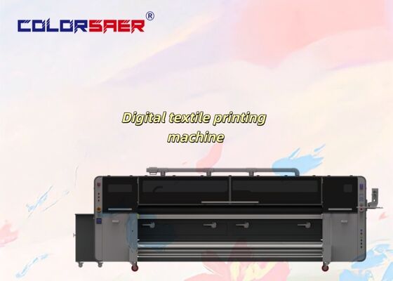 China Produsen Profesional Format Besar Roll to Roll Digital Fabric / Tekstil Printer untuk Polyester & bahan kapas