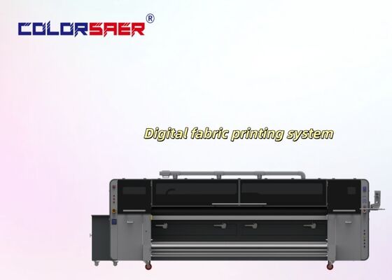 Large Size Industrial Printheads Digital Textile Printer With High Volume Output For Cotton And Polyester Fabric