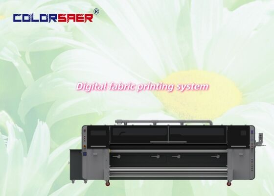 Printer Tekstil Digital Berkecepatan Tinggi 110m2/h dengan Sublimasi & Tinta Pigmen dan Roll To Roll Otomatis