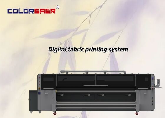 Sistem Pencetakan Tekstil Berkecepatan Tinggi Otomatis dengan Kepala Cetak KJ4B-QL untuk Plotter Kain dan Printer Kain Digital